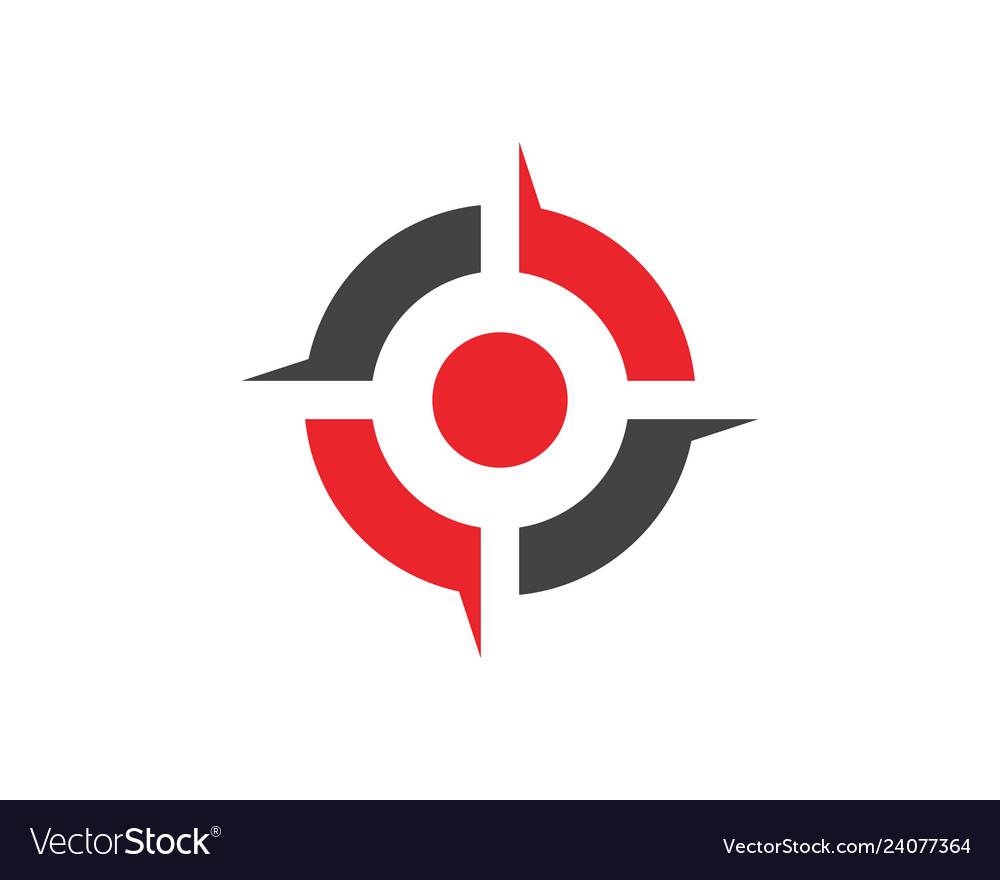 Target icon Royalty Free Vector Image - VectorStock