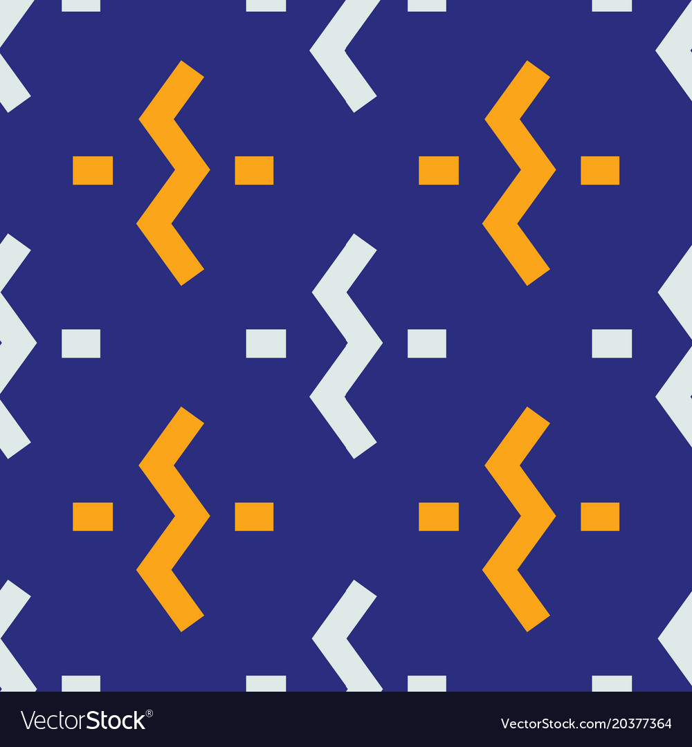 Zig zag link seamless pattern
