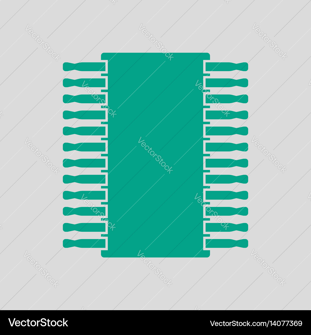 Chip icon Royalty Free Vector Image - VectorStock