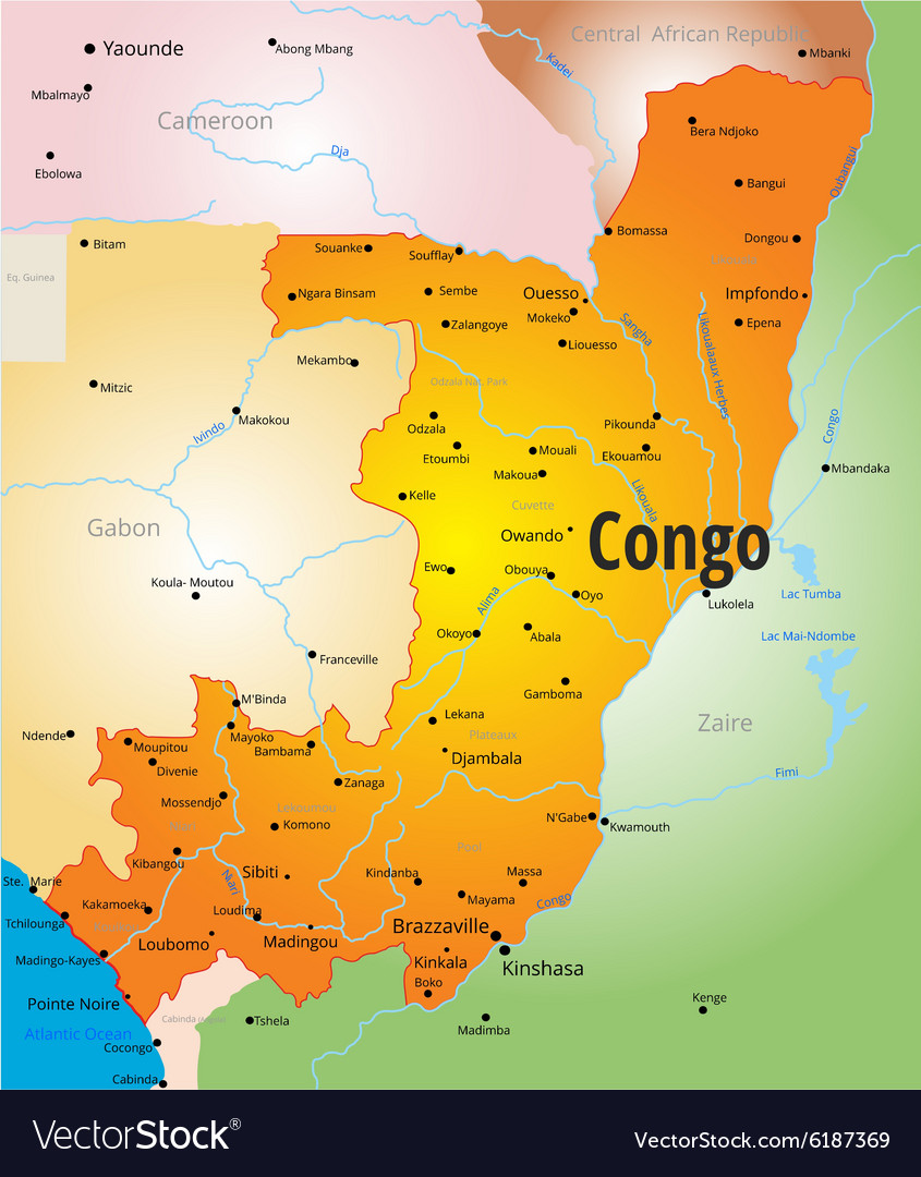 Congo map