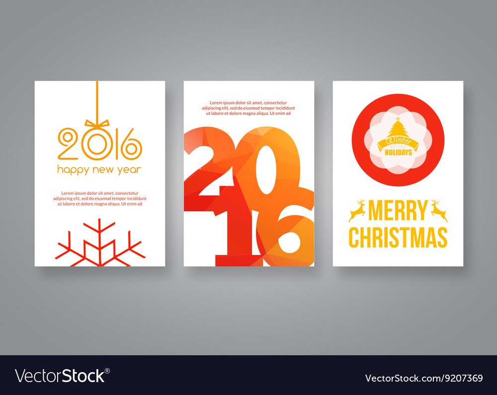 Happy new year 2016 and merry christmas