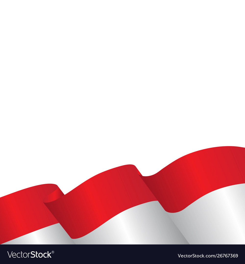 Indonesia flag Royalty Free Vector Image - VectorStock