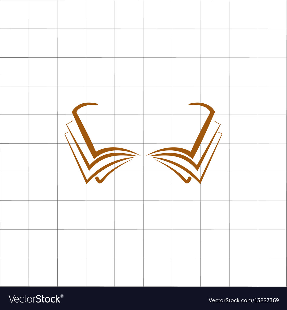 Download Open book icon Royalty Free Vector Image - VectorStock