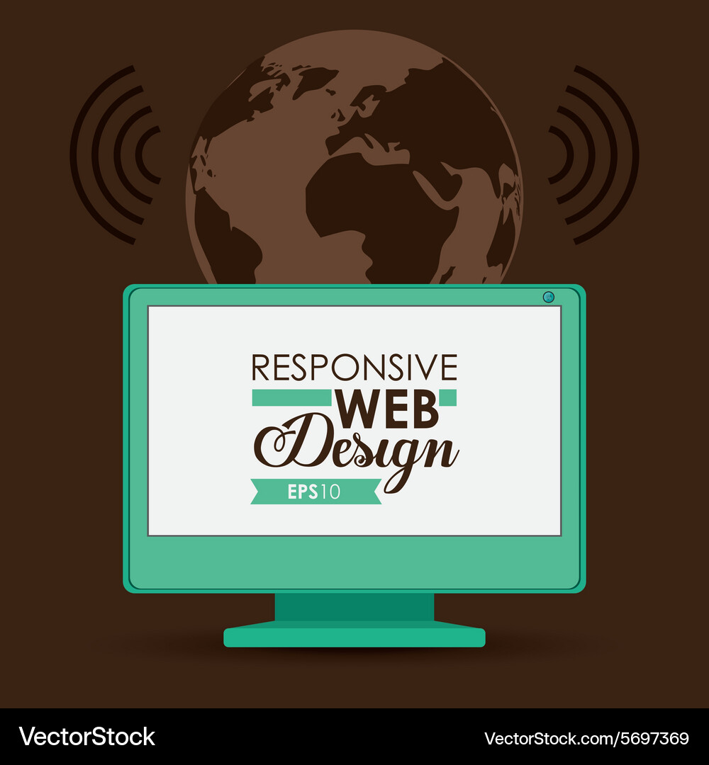 Responsive web design Royalty Free Vector Image