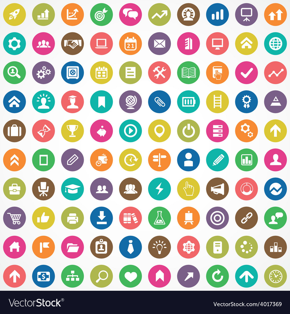 Startup Icon Set - 100 Icons