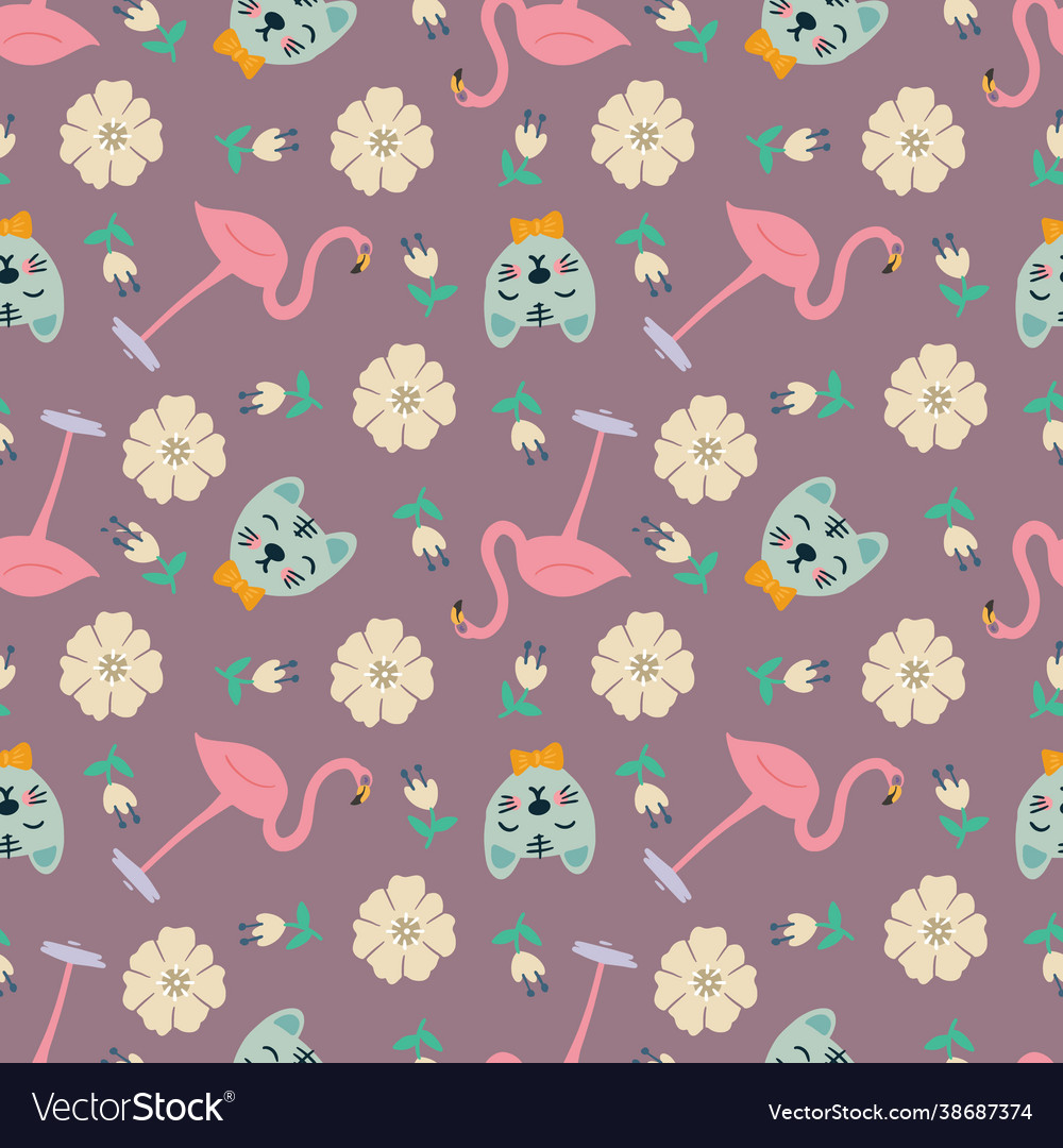 Beautiful pattern with icons and design elements