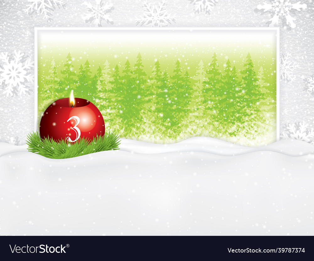 First sunday in advent concept