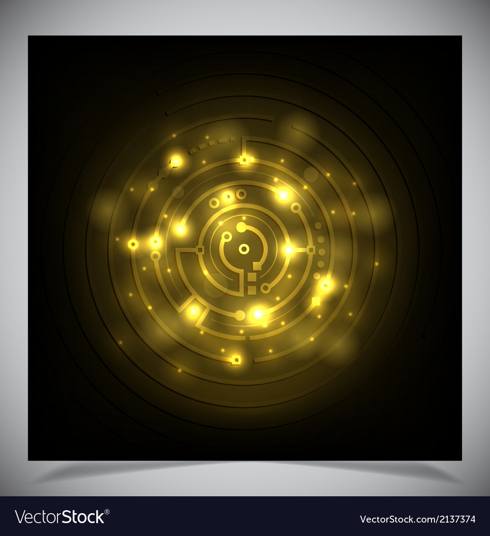 Smooth colorful abstract techno background