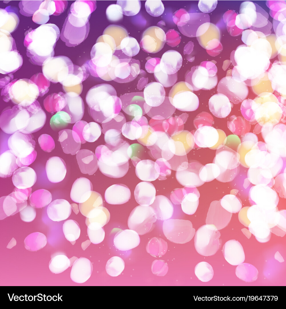 Abstract bokeh background Royalty Free Vector Image
