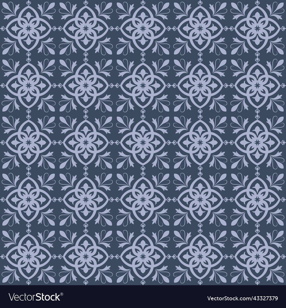 Damask seamless pattern