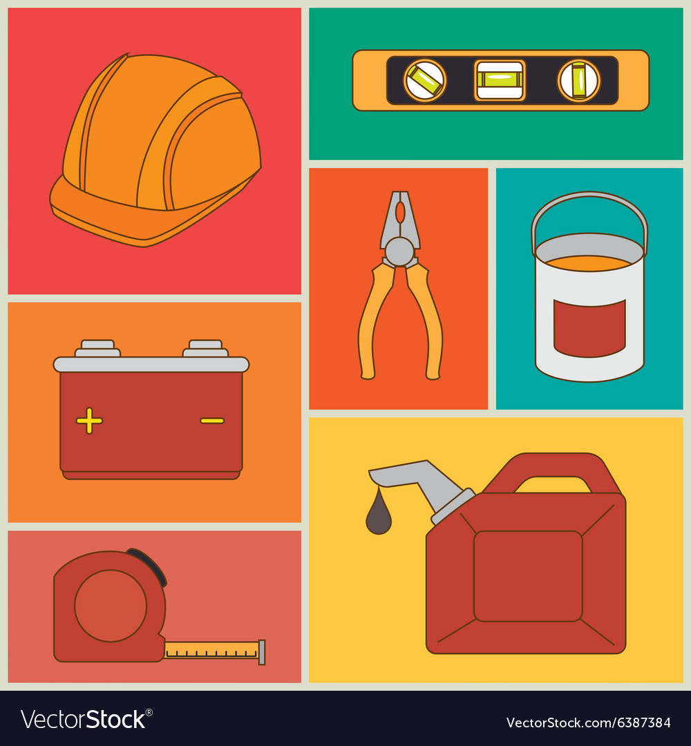 Constructions and tools theme design