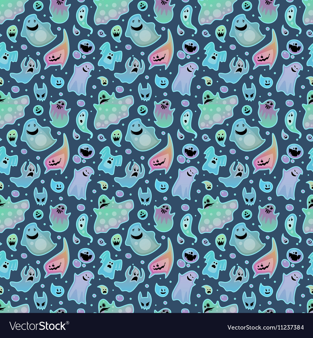 Ghost characters pattern