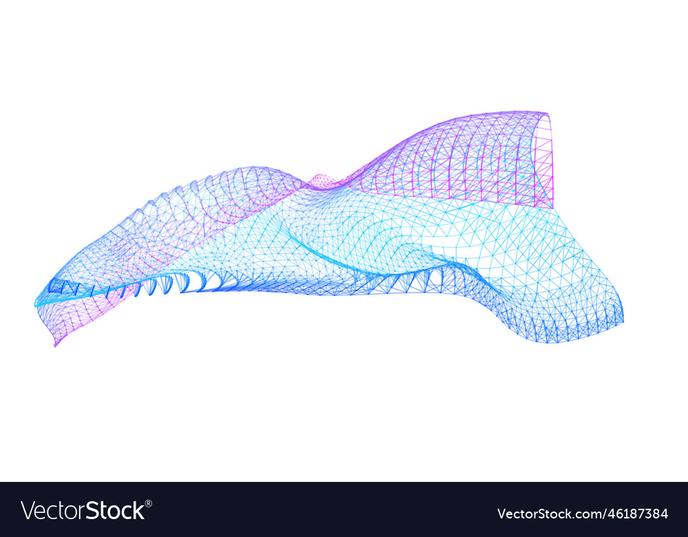 Network lines net wave information flow