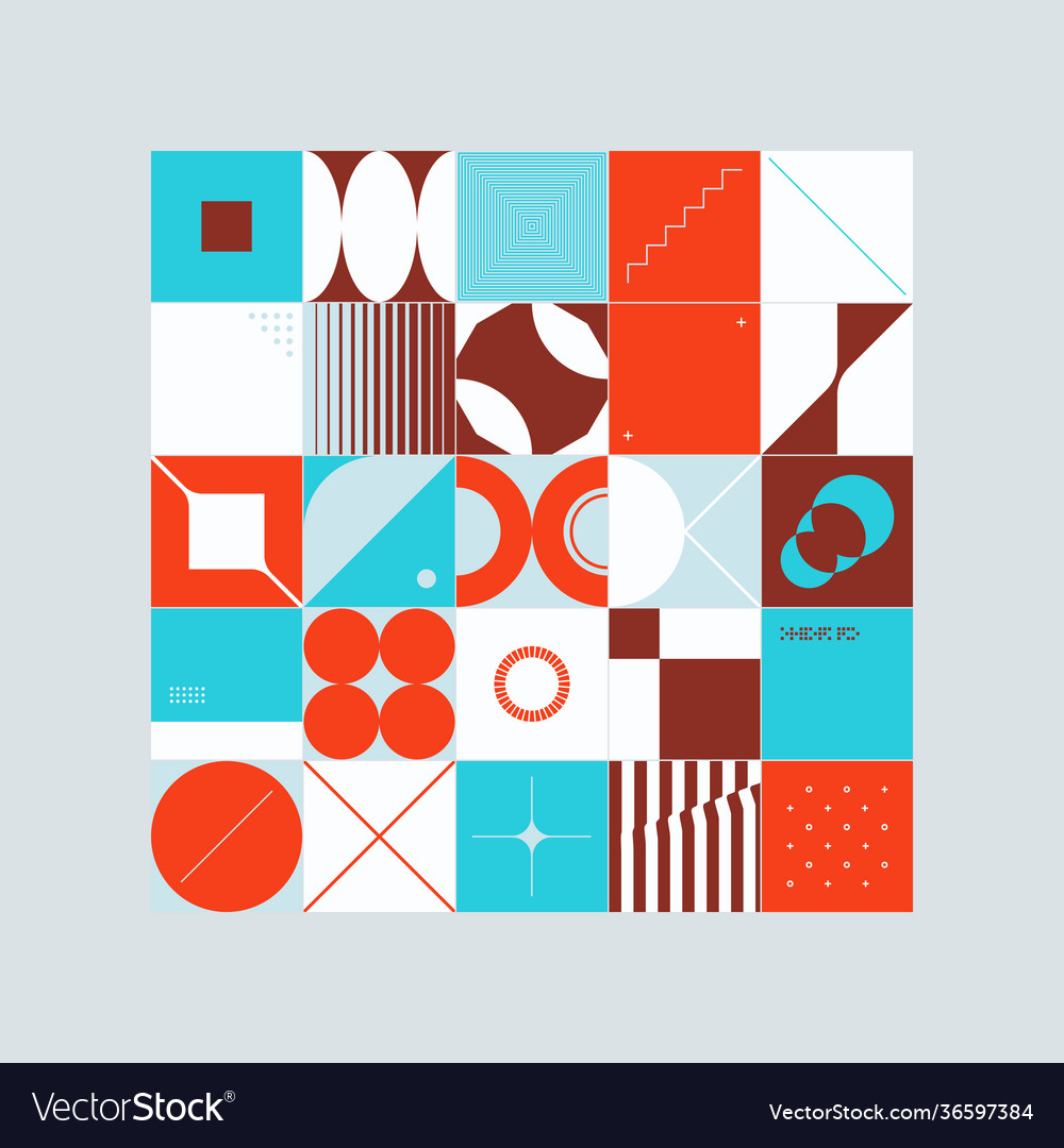 Techno abstract pattern design