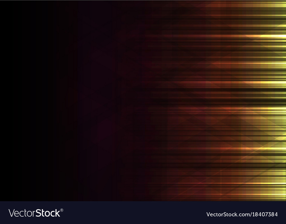Yellow triangle and line bar abstract background
