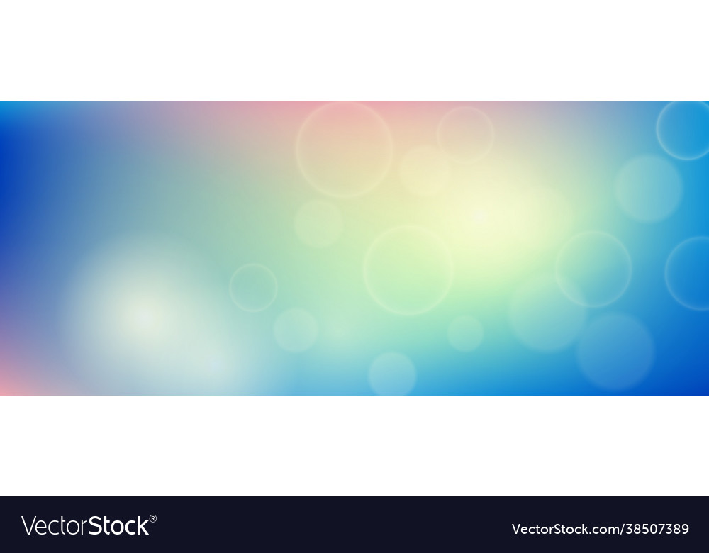 Abstract background with blur bokeh light effect vector image Abstract background with blur bokeh light effect