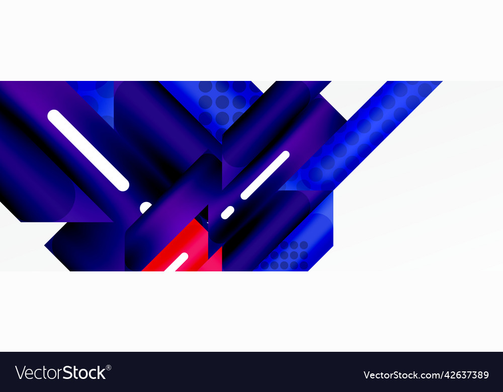 Background color abstract overlapping stripes vector image Background color abstract overlapping stripes