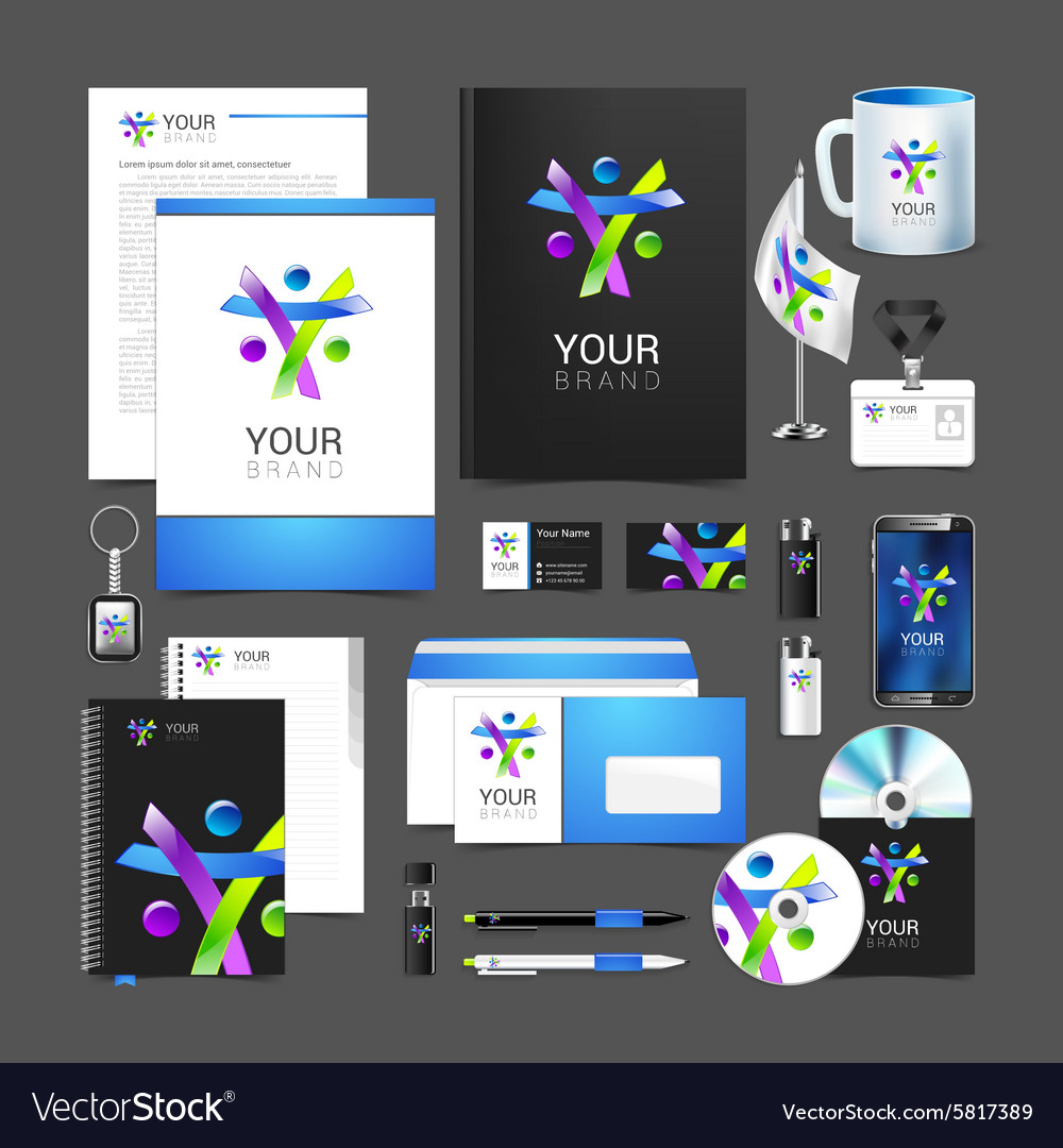 Corporate Identity kreatives Personalpaket