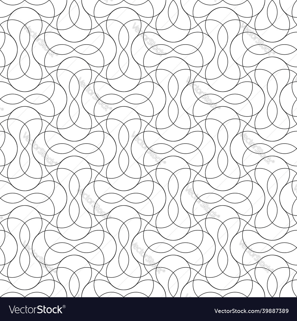Intricate Tangled Lines Pattern