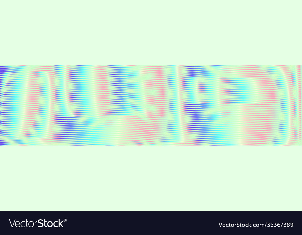 Iridescent abstract background with wavy lines vector image Iridescent abstract background with wavy lines