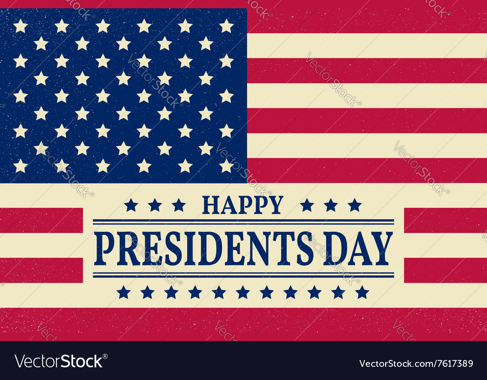 Presidents Day Draw Royalty Free Vector Image - Vectorstock