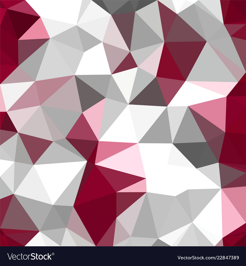 Triangular low poly mosaic abstract pattern vector image Triangular low poly mosaic abstract pattern