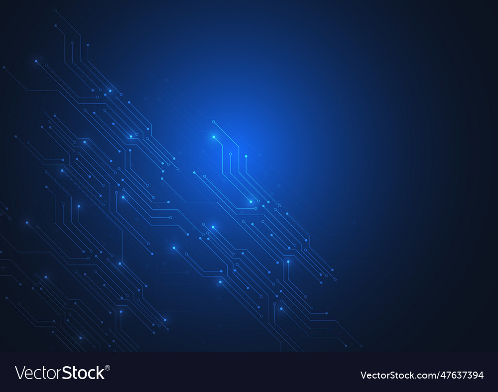 Abstract background with technology circuit board
