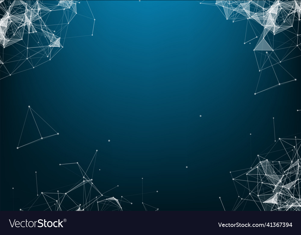 Abstract plexus background with connected lines