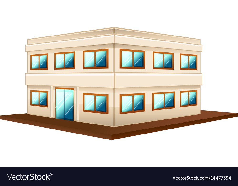 Architecture design for two storey building