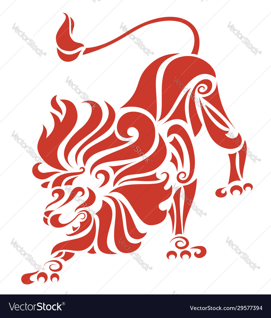 Lion vector image Lion