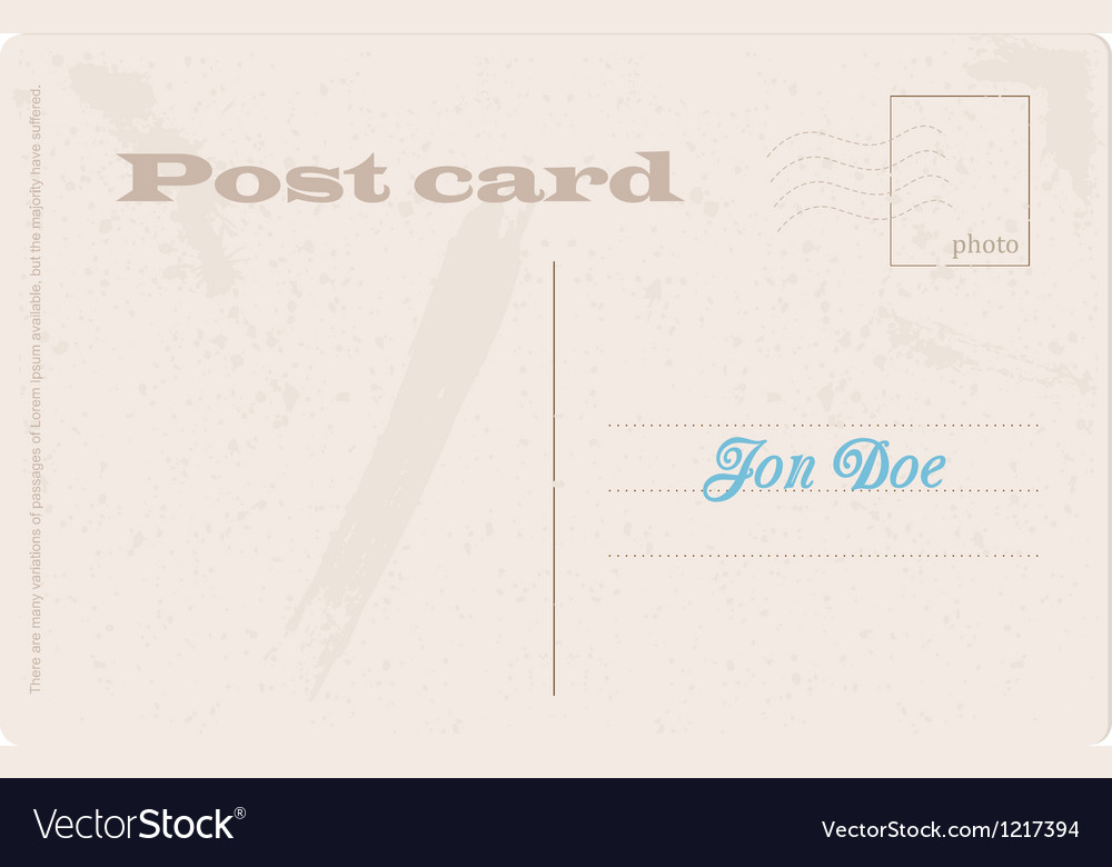 Post card