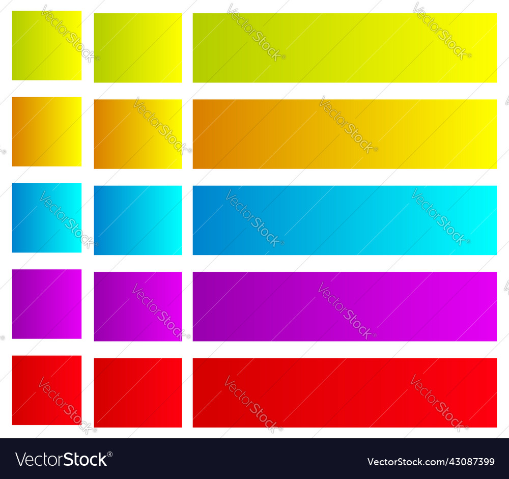 Button banner empty shape element