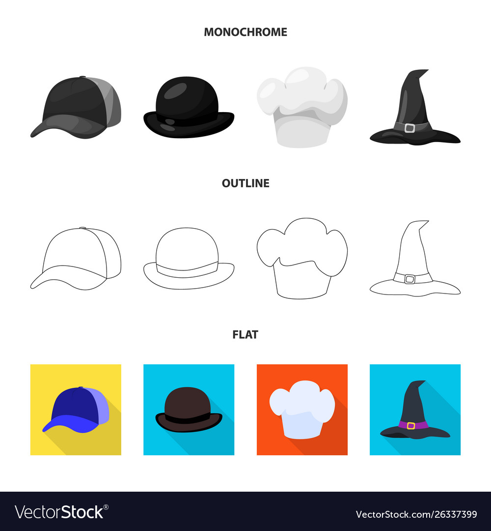Clothing and cap symbol vector image Clothing and cap symbol