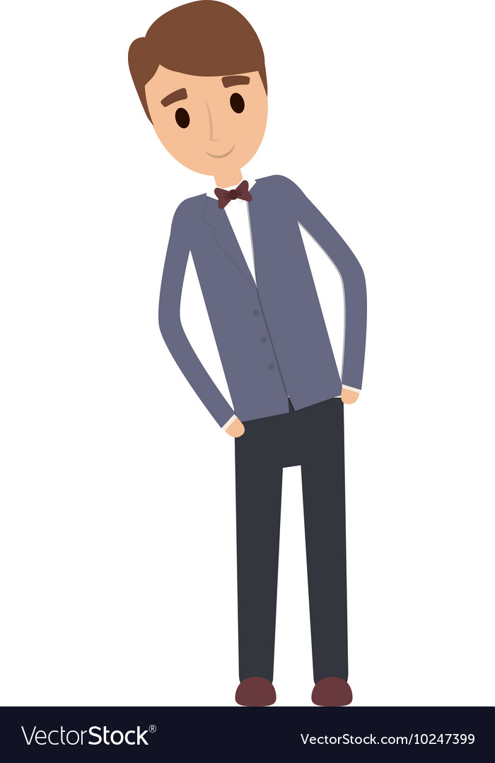 Man male avatar suit person icon Royalty Free Vector Image