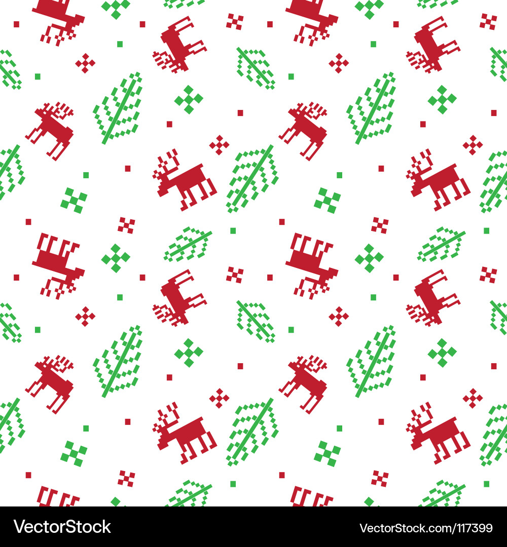 Winter pattern Royalty Free Vector Image - VectorStock