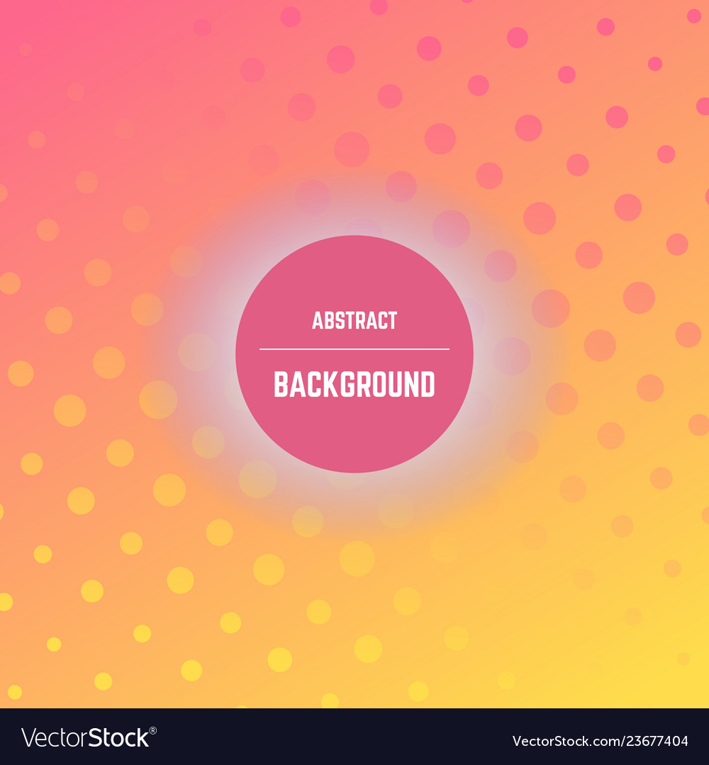 Abstract Colorful Dot Background