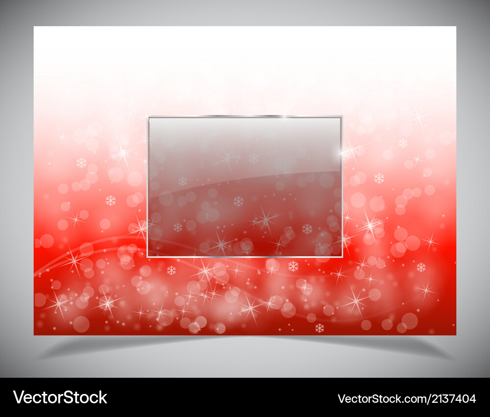 Abstract light winter background Royalty Free Vector Image