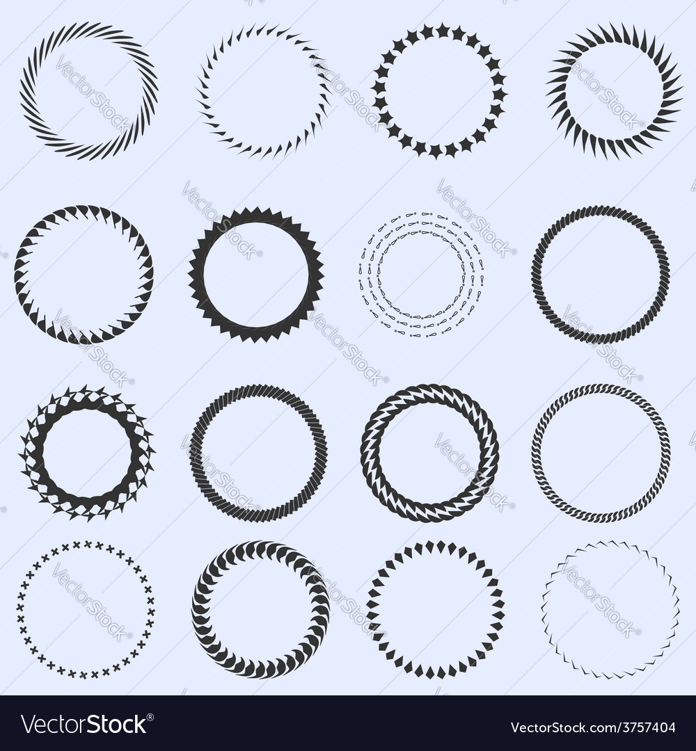 Collection of Circular Frames
