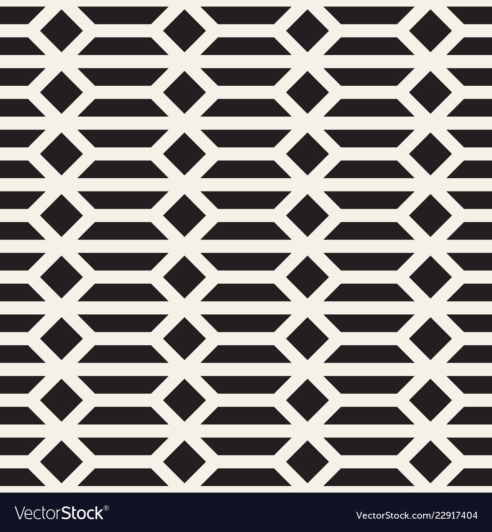 Geometric Line Pattern - Abstract Tile