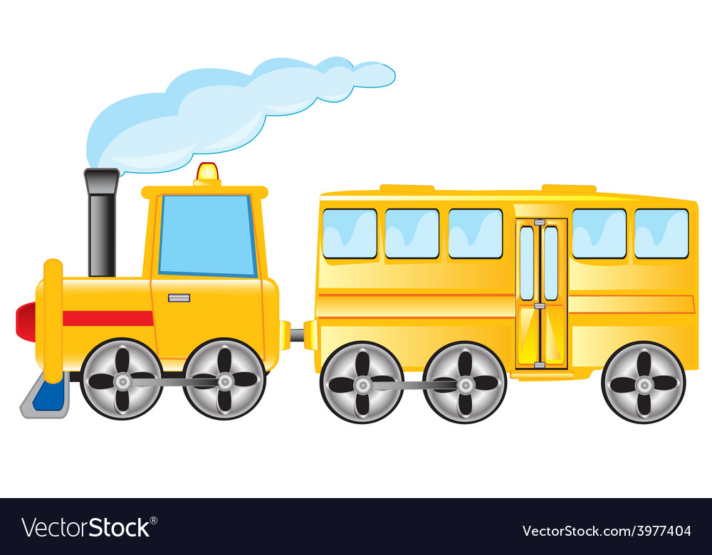 Locomotive with coach