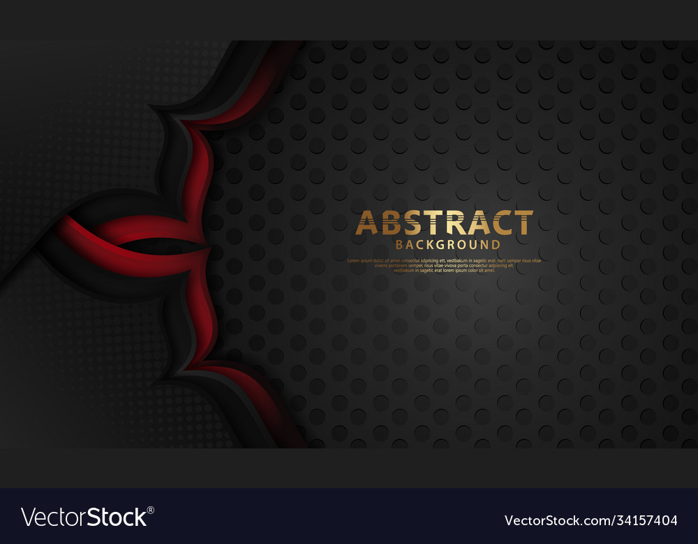 Luxury overlap layers background with lines vector image Luxury overlap layers background with lines