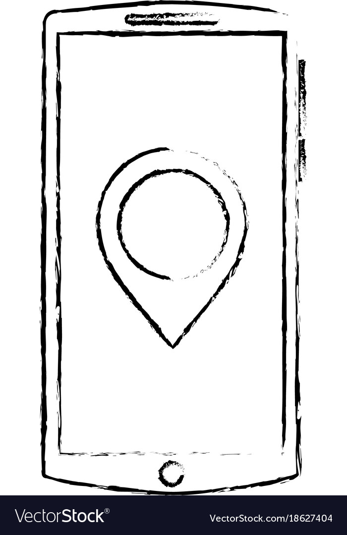 Mobile phone screen pointer map app gadget