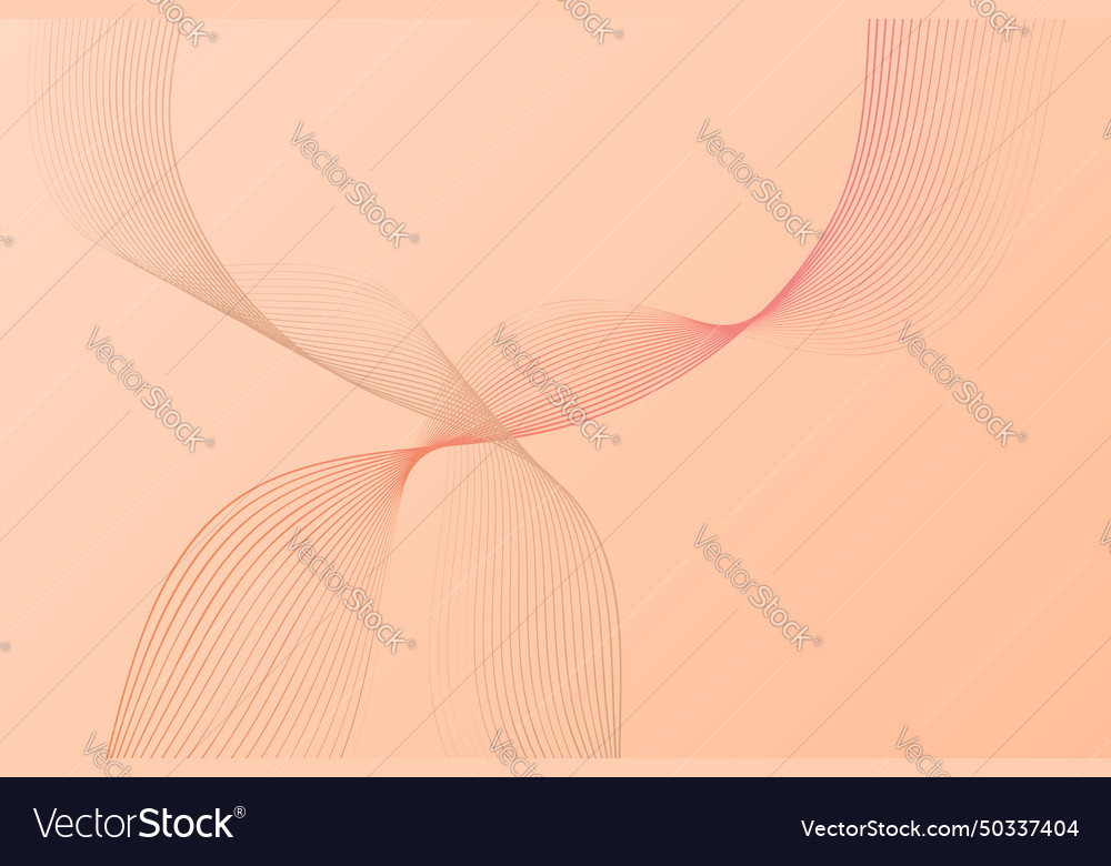 Pink background with curved design