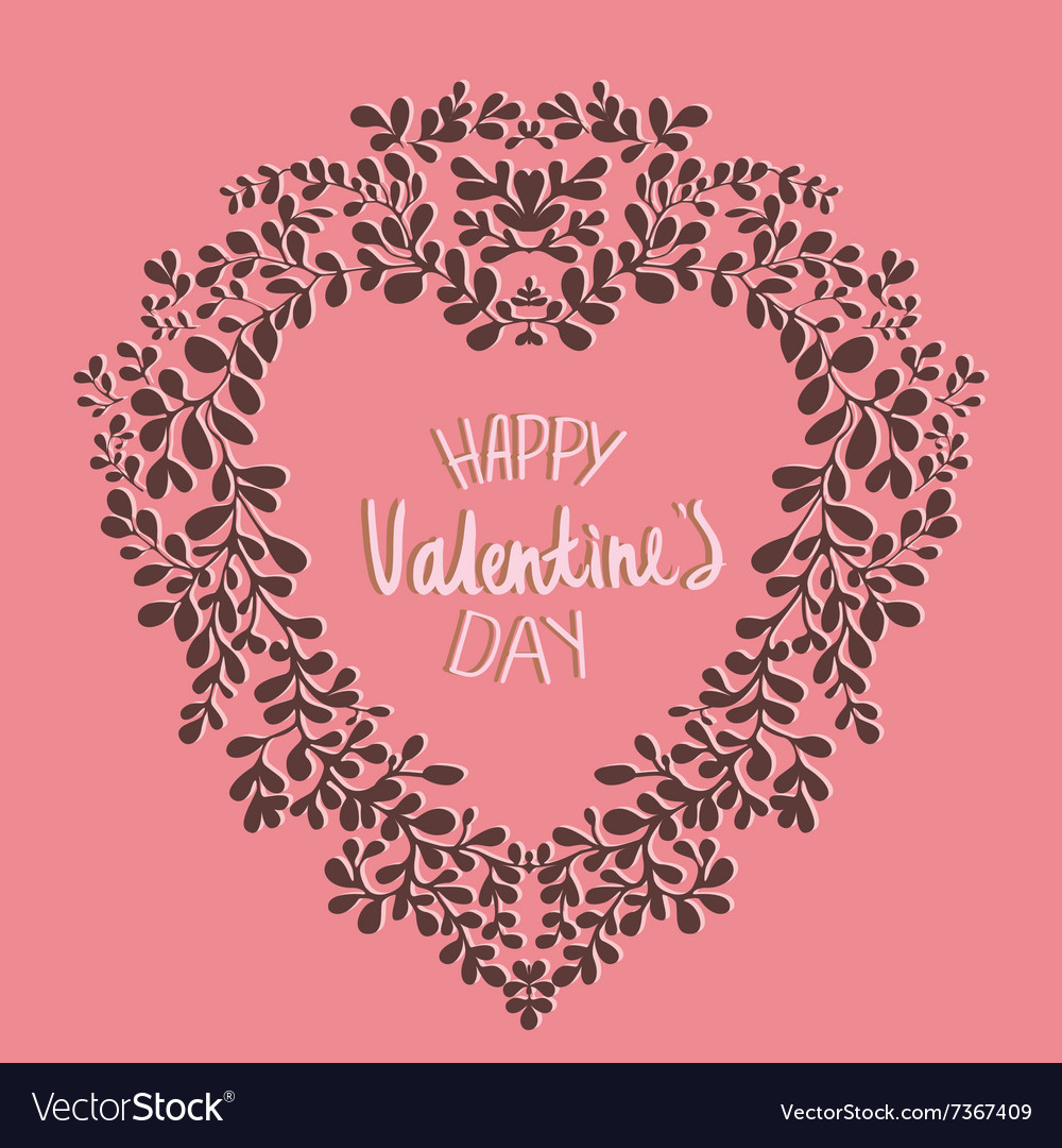 template valentines day card royalty free vector image downloadable valentines card