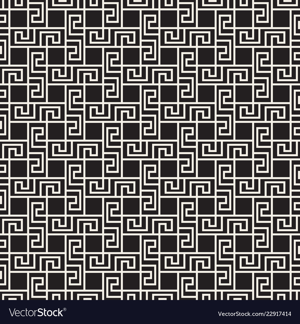 Geometric Line Tiling Pattern