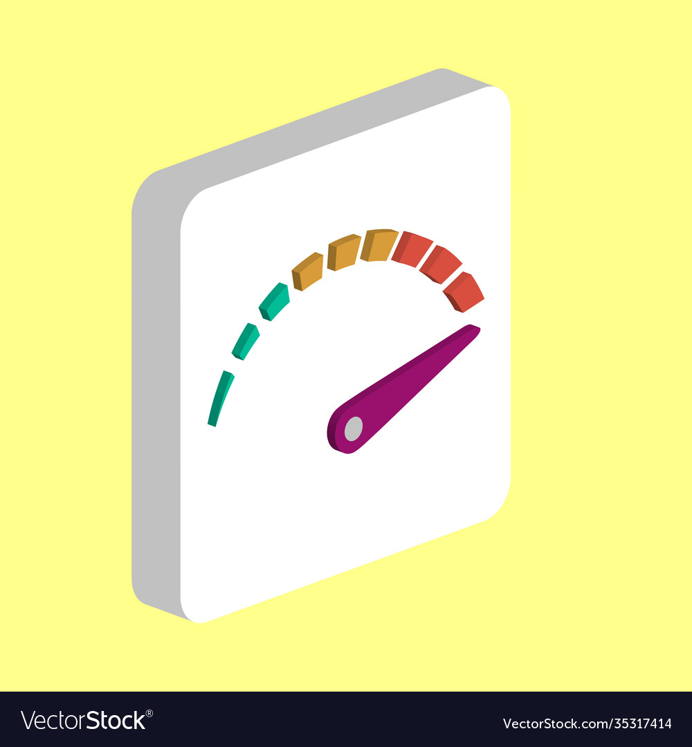 Indicator simple icon symbol design template vector image Indicator simple icon symbol design template
