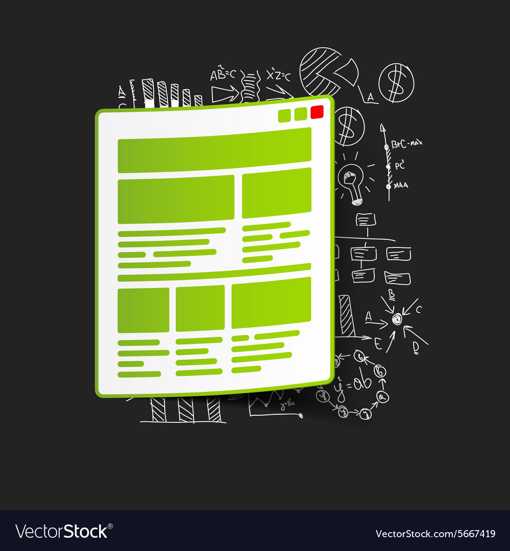 Drawing business formulas interface