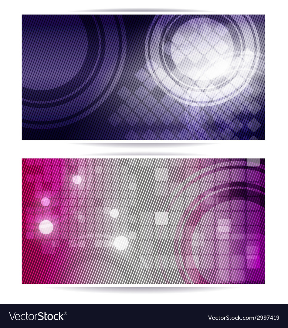 Dynamic Particle Stream Banner