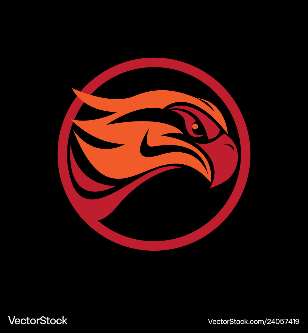 Eagle head image Royalty Free Vector Image - VectorStock