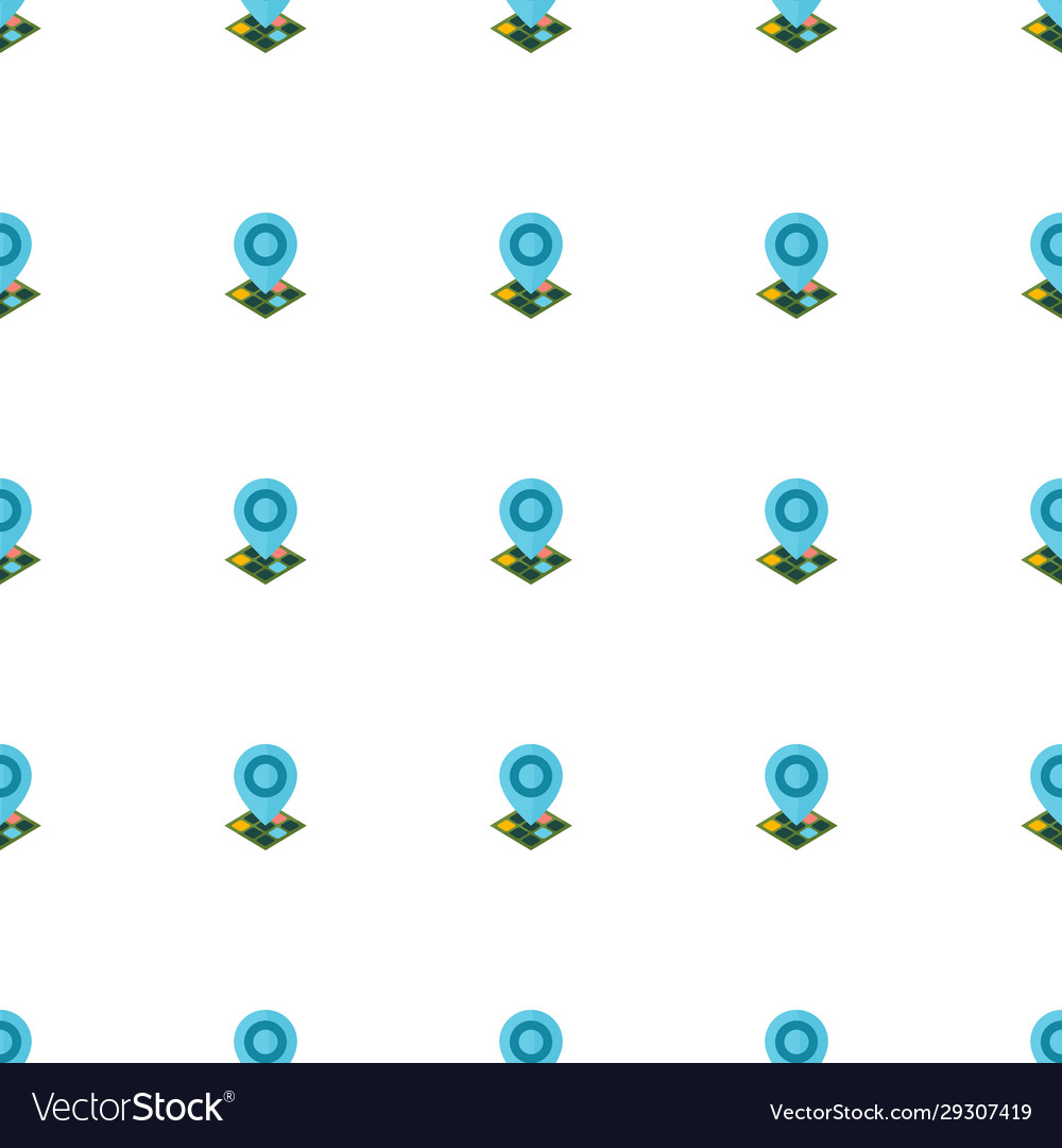 Geo targeting icon pattern seamless isolated